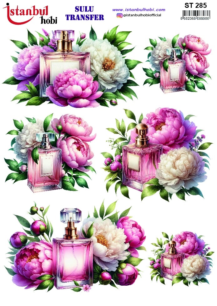 ST285 | Sulu Transfer Kağıdı-25x35 cm 1 St285 | Sulu Transfer Kağıdı-25X35 Cm
