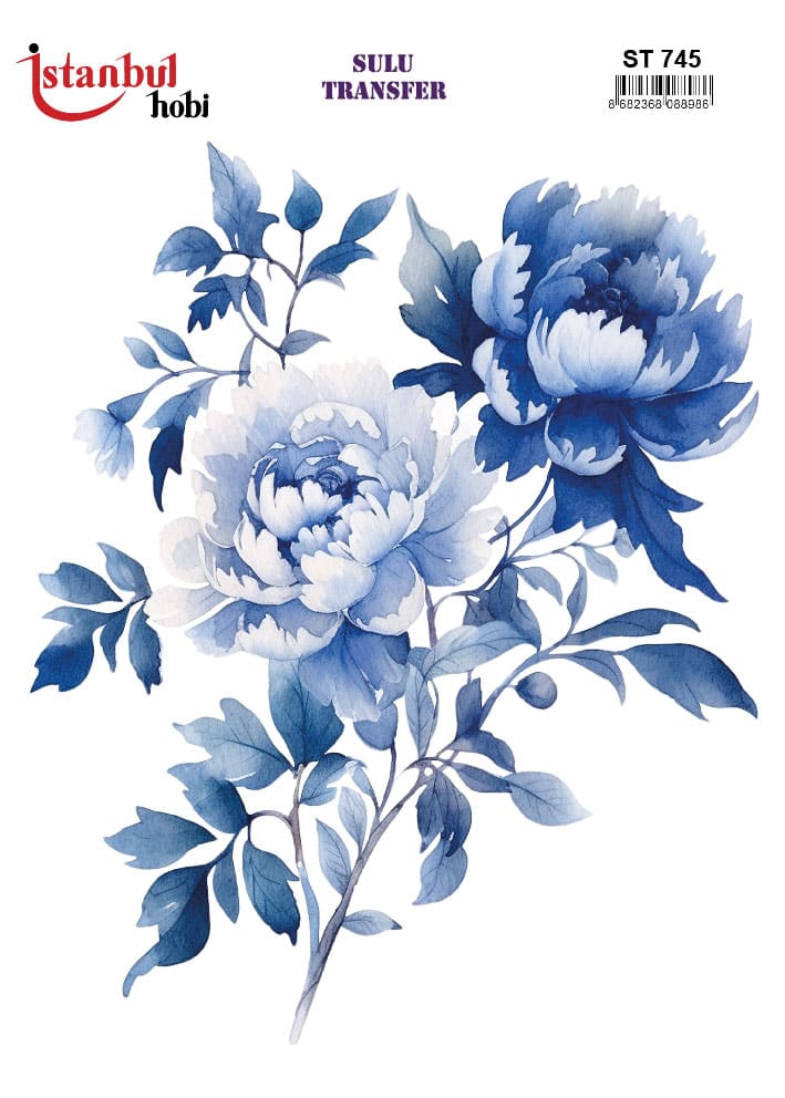ST745 | Sulu Transfer Kağıdı-25x35 cm 1 St745 | Sulu Transfer Kağıdı-25X35 Cm