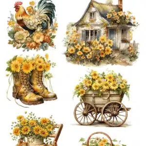 ST883 | Sulu Transfer Kağıdı (25x35 cm)