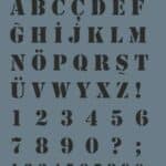 Rich Stencil New Seri X-Large 180
