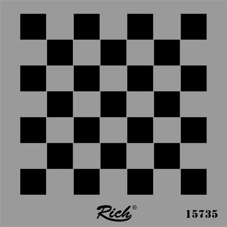 Rich Stencil Kare 25x25 cm 15735 1 Rich Stencil Kare 25x25 cm 15735