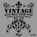 Rich Stencil Kare 25x25 cm 15780
