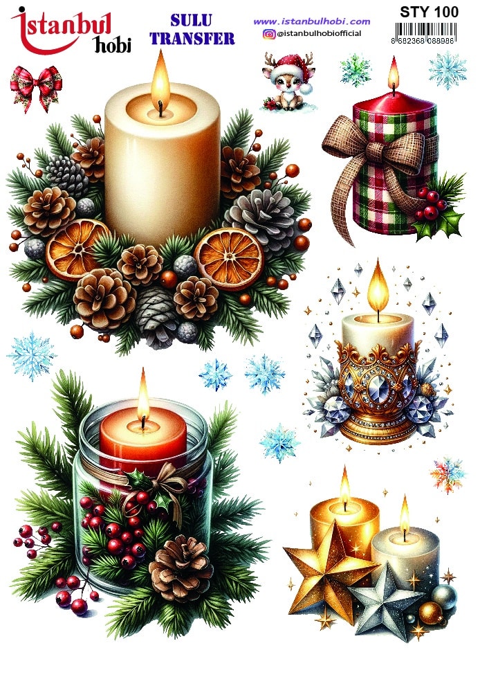 STY100 | Sulu Transfer Kağıdı-25x35 cm 1 Sty100 | Sulu Transfer Kağıdı-25X35 Cm