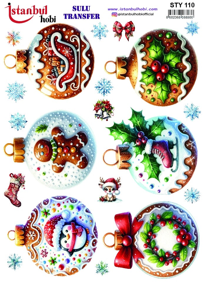 STY110 | Sulu Transfer Kağıdı-25x35 cm 1 Sty110 | Sulu Transfer Kağıdı-25X35 Cm