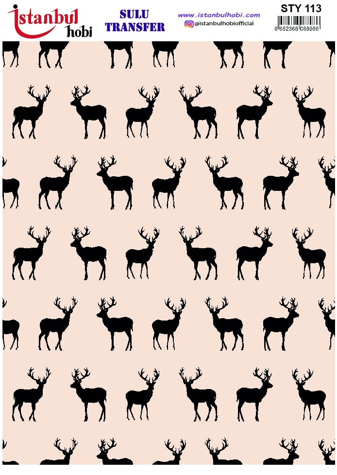 STY113 | Sulu Transfer Kağıdı-25x35 cm 1 Sty113 | Sulu Transfer Kağıdı-25X35 Cm