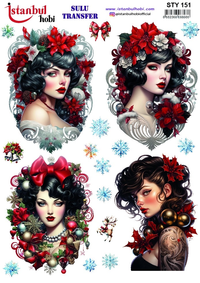 STY151 | Sulu Transfer Kağıdı-25x35 cm 1 Sty151 | Sulu Transfer Kağıdı-25X35 Cm