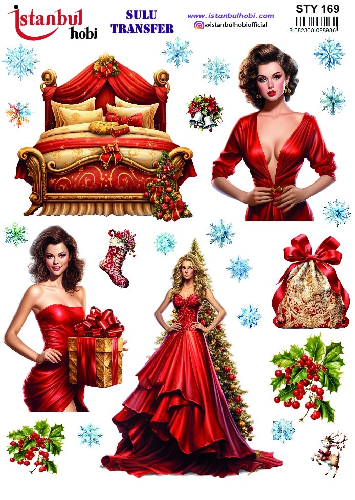 STY169 | Sulu Transfer Kağıdı-25x35 cm 1 Sty169 | Sulu Transfer Kağıdı-25X35 Cm