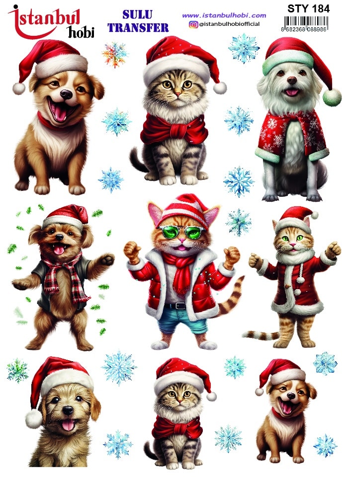 STY184 | Sulu Transfer Kağıdı-25x35 cm 1 Sty184 | Sulu Transfer Kağıdı-25X35 Cm