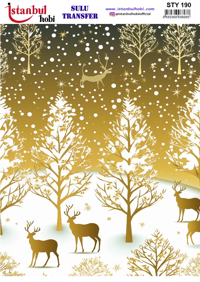 STY190 | Sulu Transfer Kağıdı-25x35 cm 1 Sty190 | Sulu Transfer Kağıdı-25X35 Cm