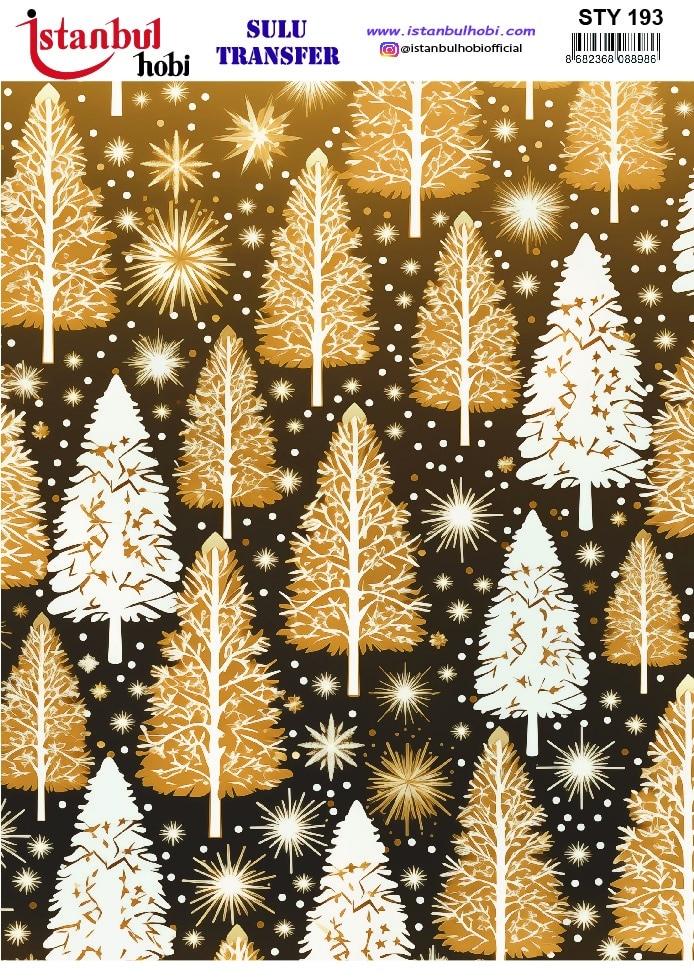 STY193 | Sulu Transfer Kağıdı-25x35 cm 1 Sty193 | Sulu Transfer Kağıdı-25X35 Cm