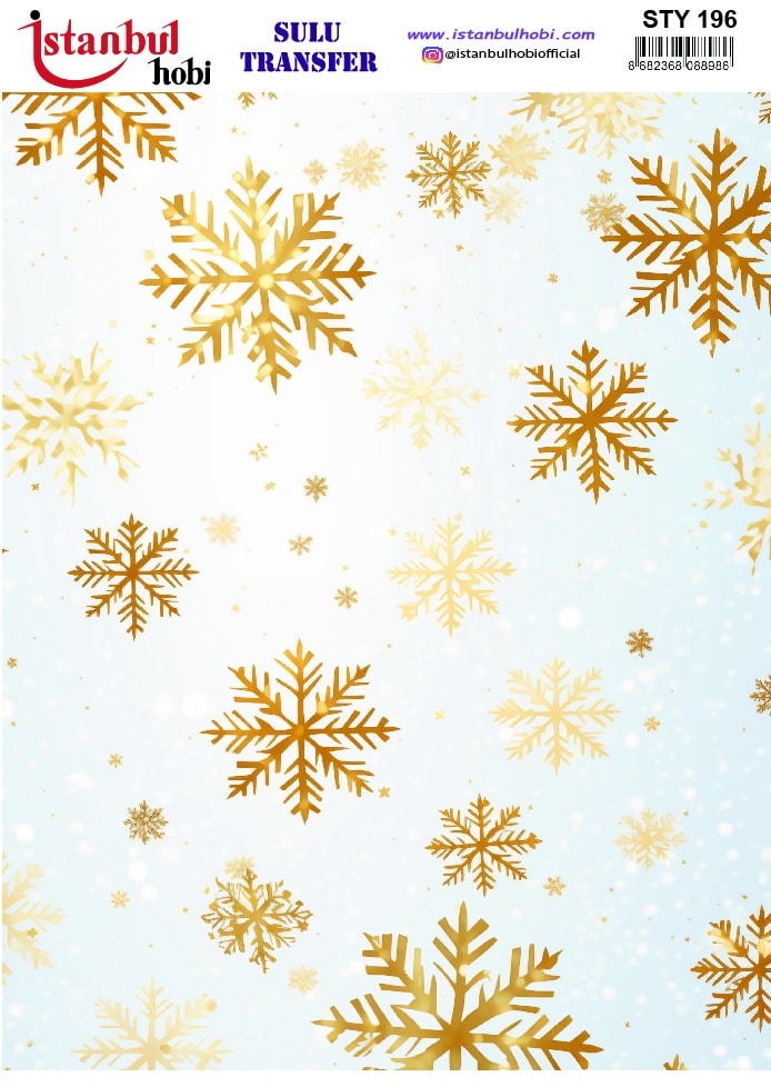 STY196 | Sulu Transfer Kağıdı-25x35 cm 1 Sty196 | Sulu Transfer Kağıdı-25X35 Cm