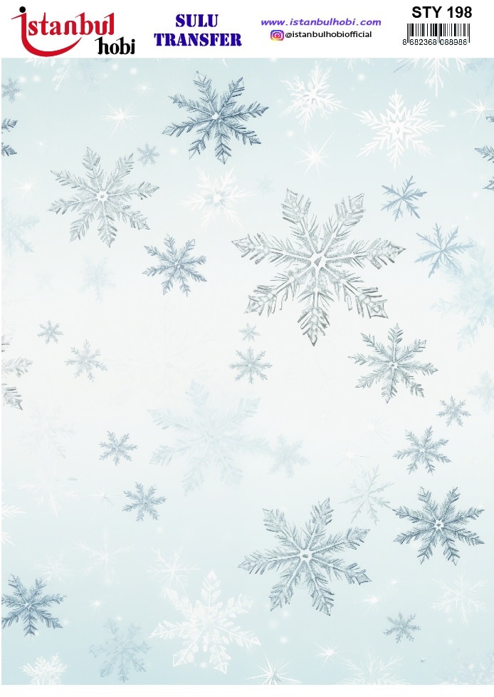 STY198 | Sulu Transfer Kağıdı-25x35 cm 1 Sty198 | Sulu Transfer Kağıdı-25X35 Cm