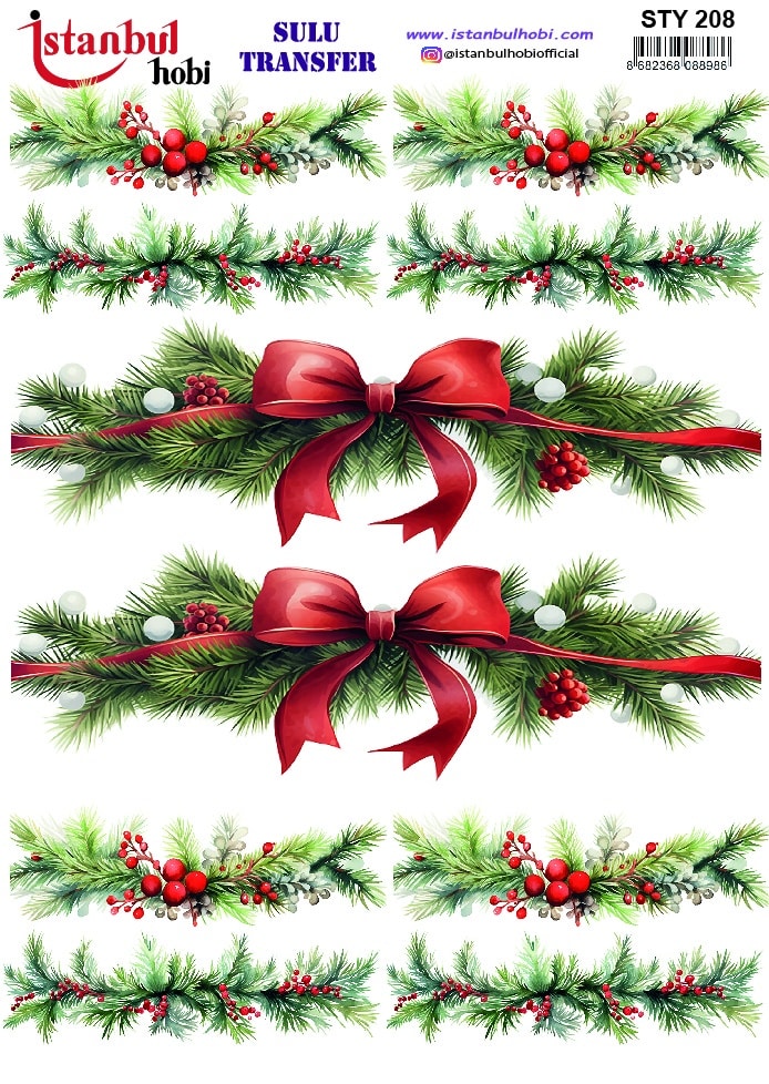 STY208 | Sulu Transfer Kağıdı-25x35 cm 1 Sty208 | Sulu Transfer Kağıdı-25X35 Cm