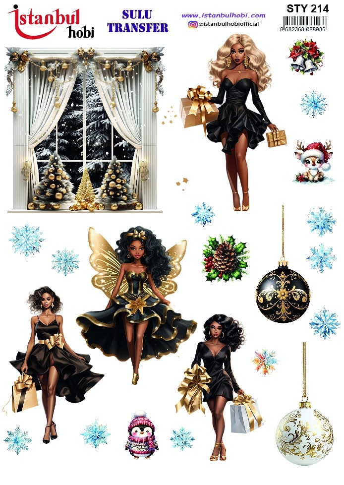 STY214 | Sulu Transfer Kağıdı-25x35 cm 1 Sty214 | Sulu Transfer Kağıdı-25X35 Cm