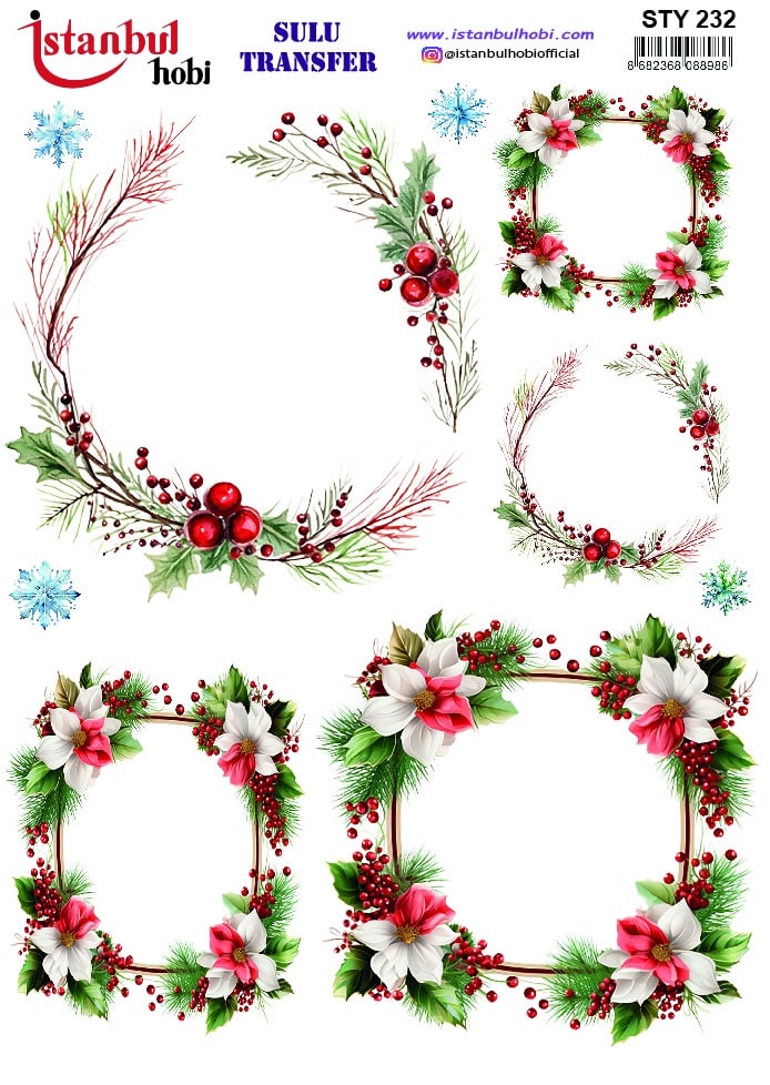 STY232 | Sulu Transfer Kağıdı-25x35 cm 1 Sty232 | Sulu Transfer Kağıdı-25X35 Cm