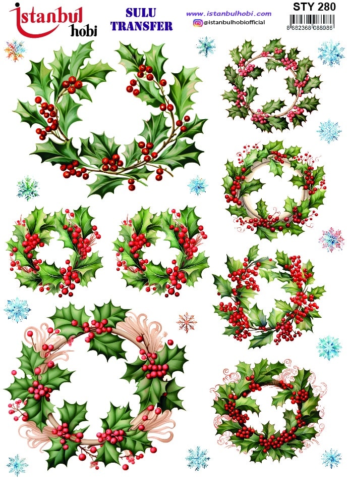 STY280 | Sulu Transfer Kağıdı-25x35 cm 1 Sty280 | Sulu Transfer Kağıdı-25X35 Cm