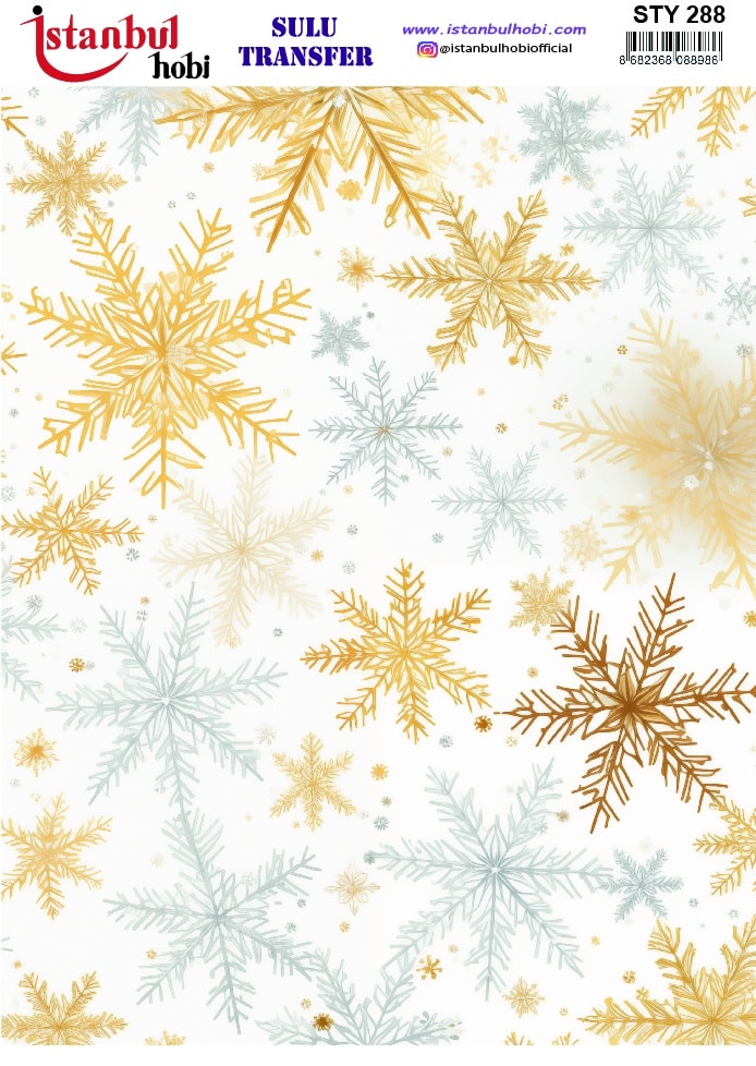 STY288 | Sulu Transfer Kağıdı-25x35 cm 1 Sty288 | Sulu Transfer Kağıdı-25X35 Cm