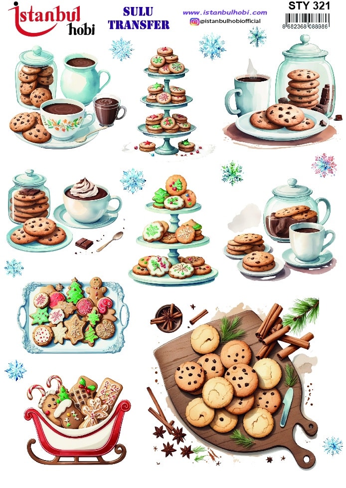 STY321 | Sulu Transfer Kağıdı-25x35 cm 1 Sty321 | Sulu Transfer Kağıdı-25X35 Cm