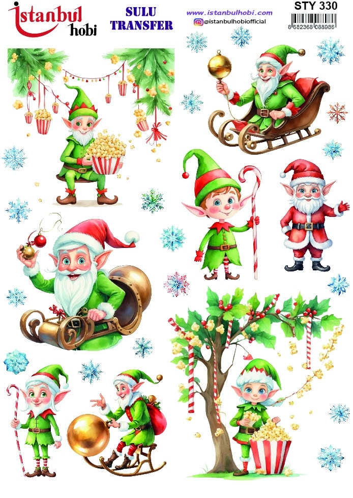 STY330 | Sulu Transfer Kağıdı-25x35 cm 1 Sty330 | Sulu Transfer Kağıdı-25X35 Cm