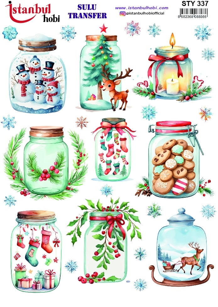 STY337 | Sulu Transfer Kağıdı-25x35 cm 1 Sty337 | Sulu Transfer Kağıdı-25X35 Cm