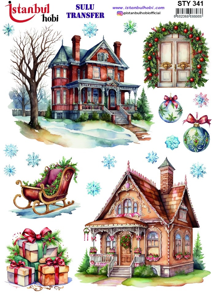 STY341 | Sulu Transfer Kağıdı-25x35 cm 1 Sty341 | Sulu Transfer Kağıdı-25X35 Cm