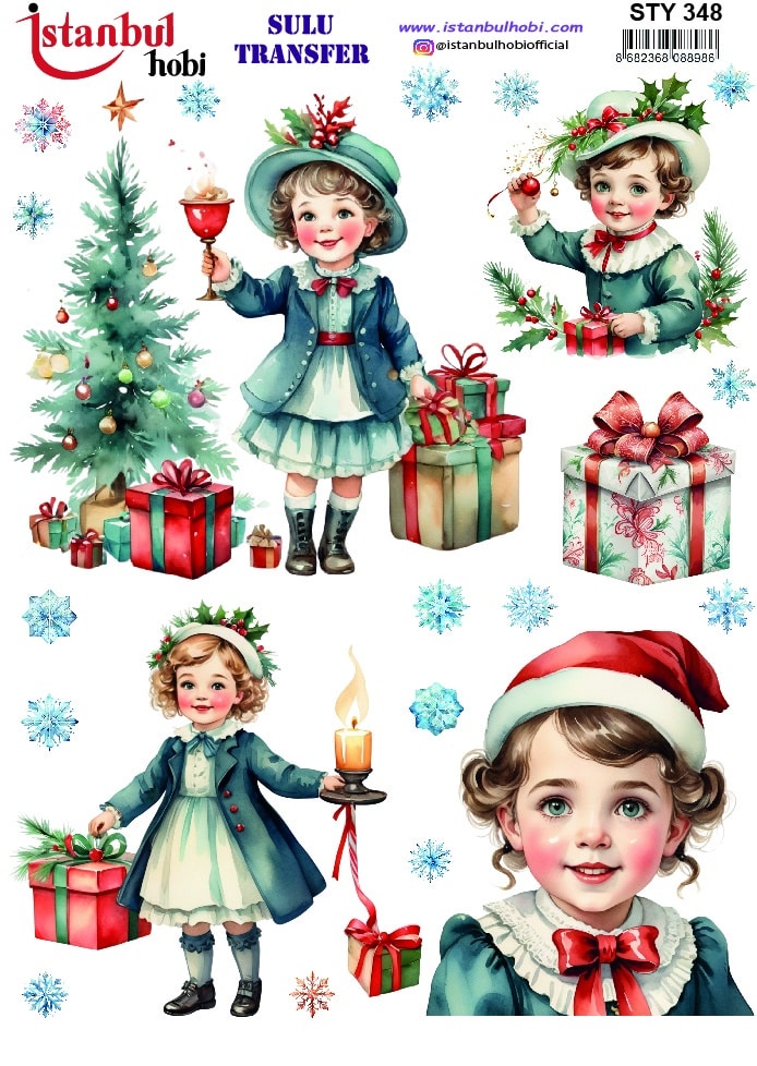 STY348 | Sulu Transfer Kağıdı-25x35 cm 1 Sty348 | Sulu Transfer Kağıdı-25X35 Cm