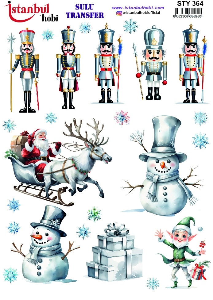 STY364 | Sulu Transfer Kağıdı-25x35 cm 1 Sty364 | Sulu Transfer Kağıdı-25X35 Cm