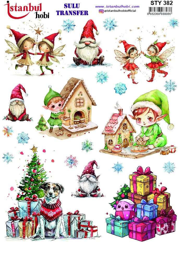 STY382 | Sulu Transfer Kağıdı-25x35 cm 1 Sty382 | Sulu Transfer Kağıdı-25X35 Cm