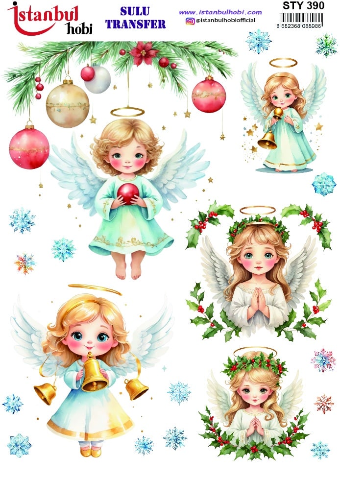 STY390 | Sulu Transfer Kağıdı-25x35 cm 1 Sty390 | Sulu Transfer Kağıdı-25X35 Cm