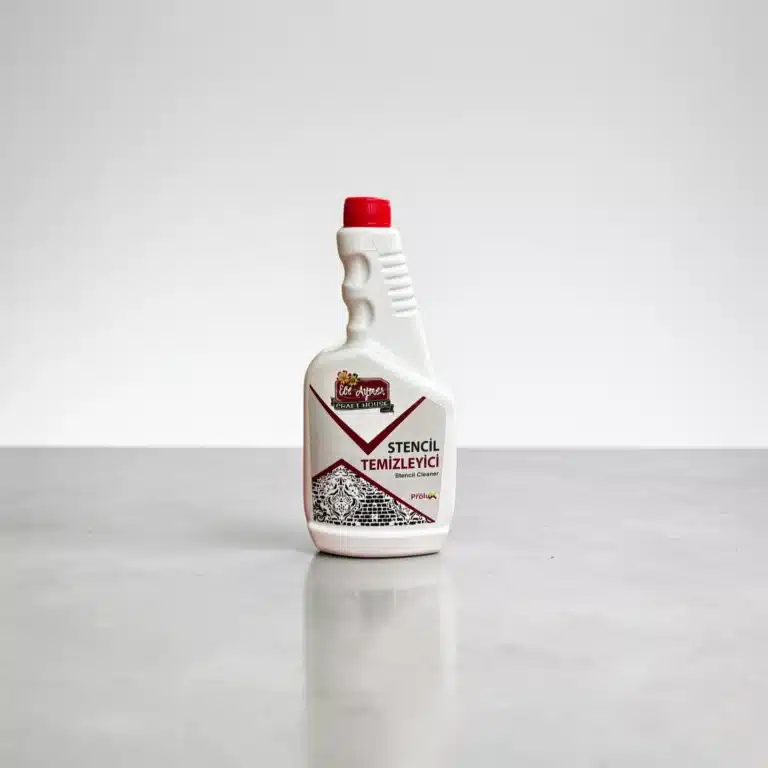 Atölye Kiraz Ece Aymer Craft House markalı, beyaz sprey şişesinde 750g stencil temizleyici.
