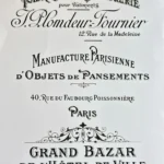 ST1055-AS | Vintage Fransız-Paris Temalı Yazılar Sulu Transfer Kağıdı-25x35 cm