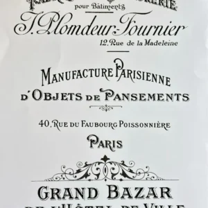 ST1055-AS - Vintage Fransız Sulu Transfer Kağıdı