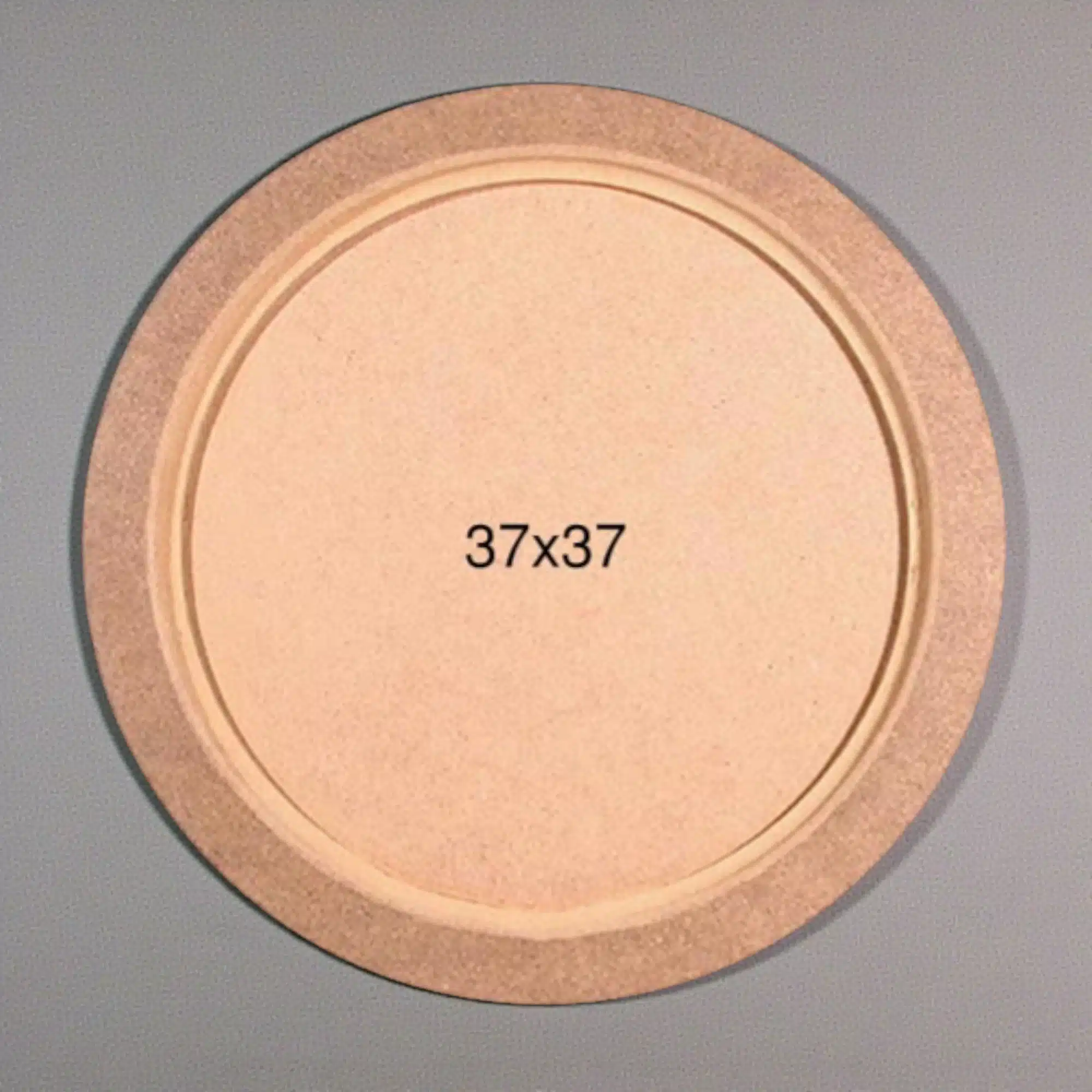 Büyük Boy Yuvarlak Ahşap Sunum Tepsisi ve Supla: Geniş Sofraların Şık Mimarı