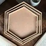 Üçlü Altıgen Tepsi Seti: Modern ve Şık Sunumların Geometrik Zarafeti