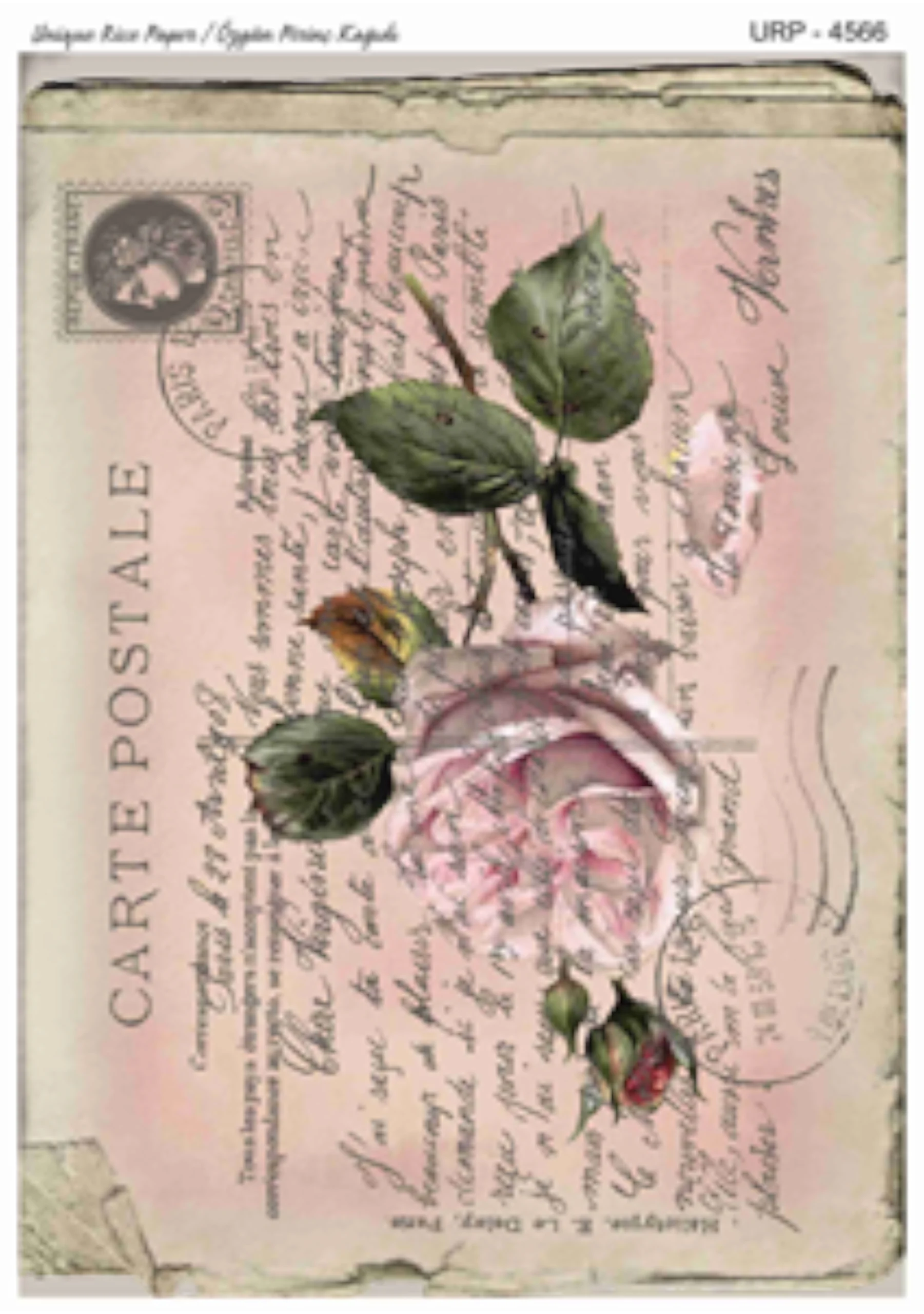 Pirinç Dekopaj Kağıdı-29x42 cm-UPR4566 1 Pirinç Dekopaj Kağıdı-29X42 Cm-Upr4566