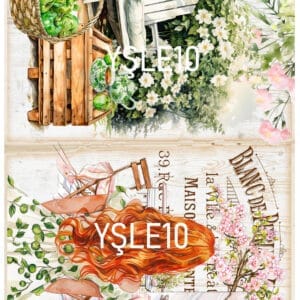 PD-YŞLE10-LNT |  Pirinç Dekopaj Kağıdı (29x42 cm)