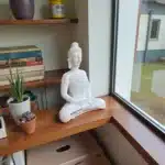 Oturan Buda Heykeli : Dekoratif Zen Figürü