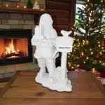Posta Kutusu Detaylı Noel Baba Heykeli