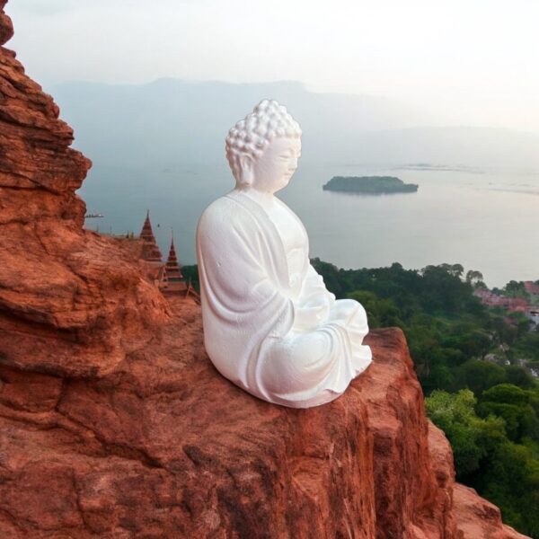 Aytaşı Buda Figürü – 6,5x6,5x11,5 cm - Görsel 2