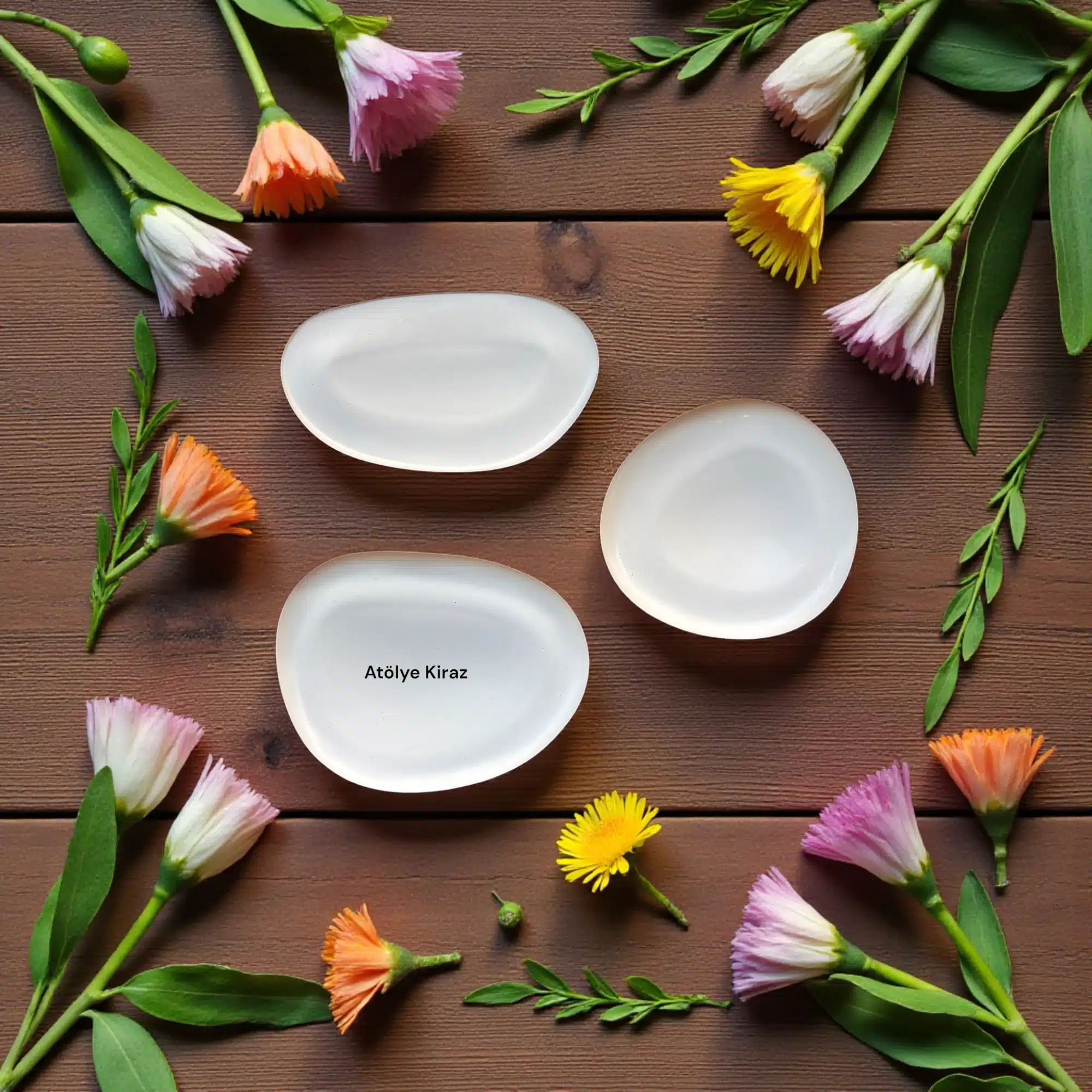 Üçlü Soyut Taş Figürlü Obje Seti : Modern Masaüstü Dekoru 1 Üçlü Soyut Taş Figürlü Obje Seti : Modern Masaüstü Dekoru