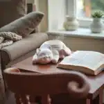 Sevimli Kedi Mumluk : Boyanabilir Tealight & Parafinli Mum Dekor