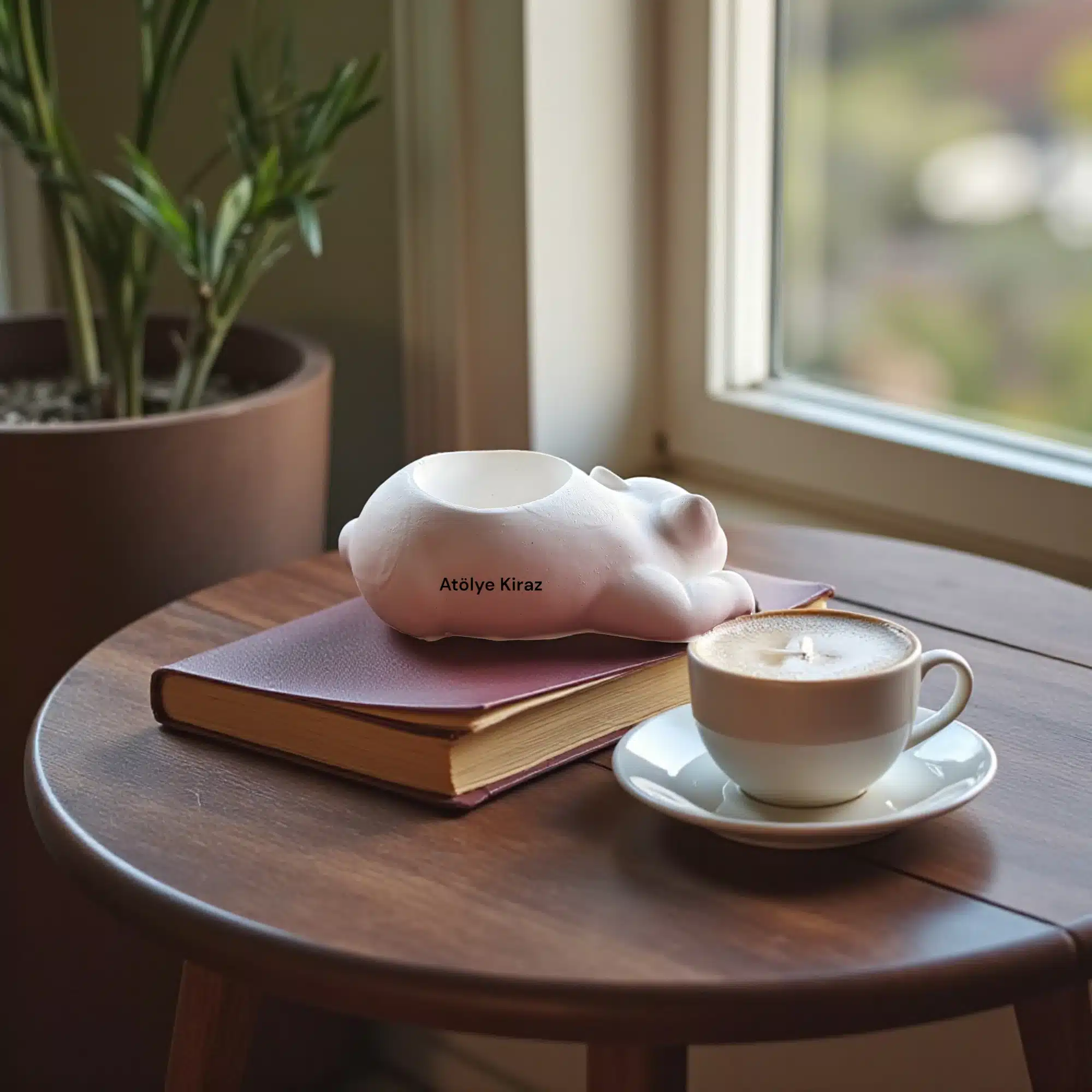 Sevimli Kedi Mumluk : Boyanabilir Tealight & Parafinli Mum Dekor 2 Sevimli Kedi Mumluk : Boyanabilir Tealight & Parafinli Mum Dekor