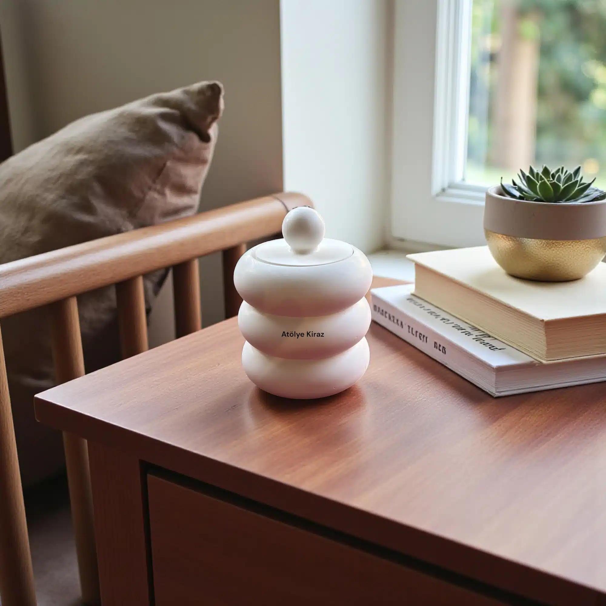 Spiral Kutu : Boyanabilir Çok Amaçlı Dekoratif Saklama Kutusu