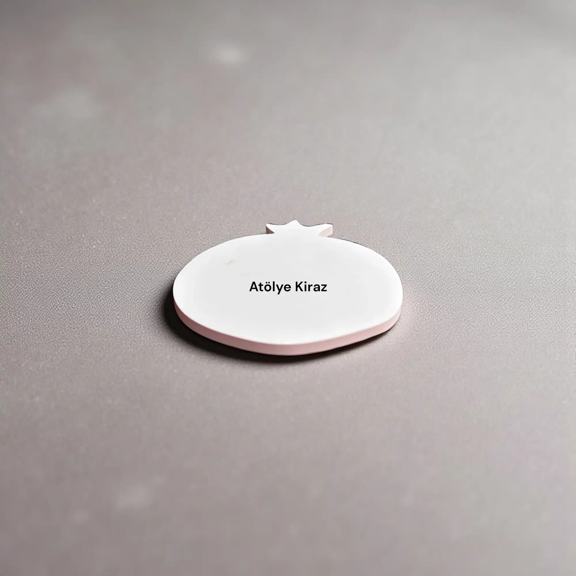 Nar Figürlü Sunumluk : Taş Tozu Bereket ve Şans Tabağı 4 Nar Figürlü Sunumluk : Taş Tozu Bereket ve Şans Tabağı