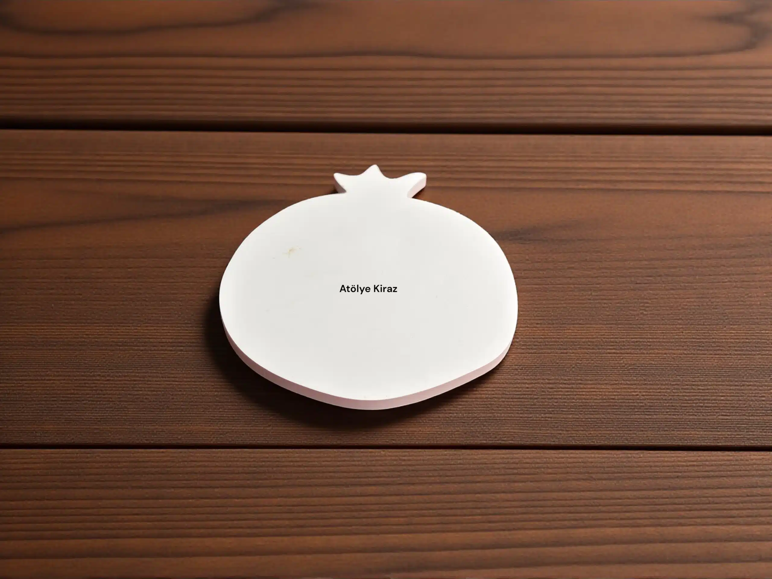 Nar Figürlü Sunumluk : Taş Tozu Bereket ve Şans Tabağı 3 Nar Figürlü Sunumluk : Taş Tozu Bereket ve Şans Tabağı