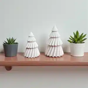 Boyanabilir Yılbaşı Ağacı Heykeli : Pileli Takım