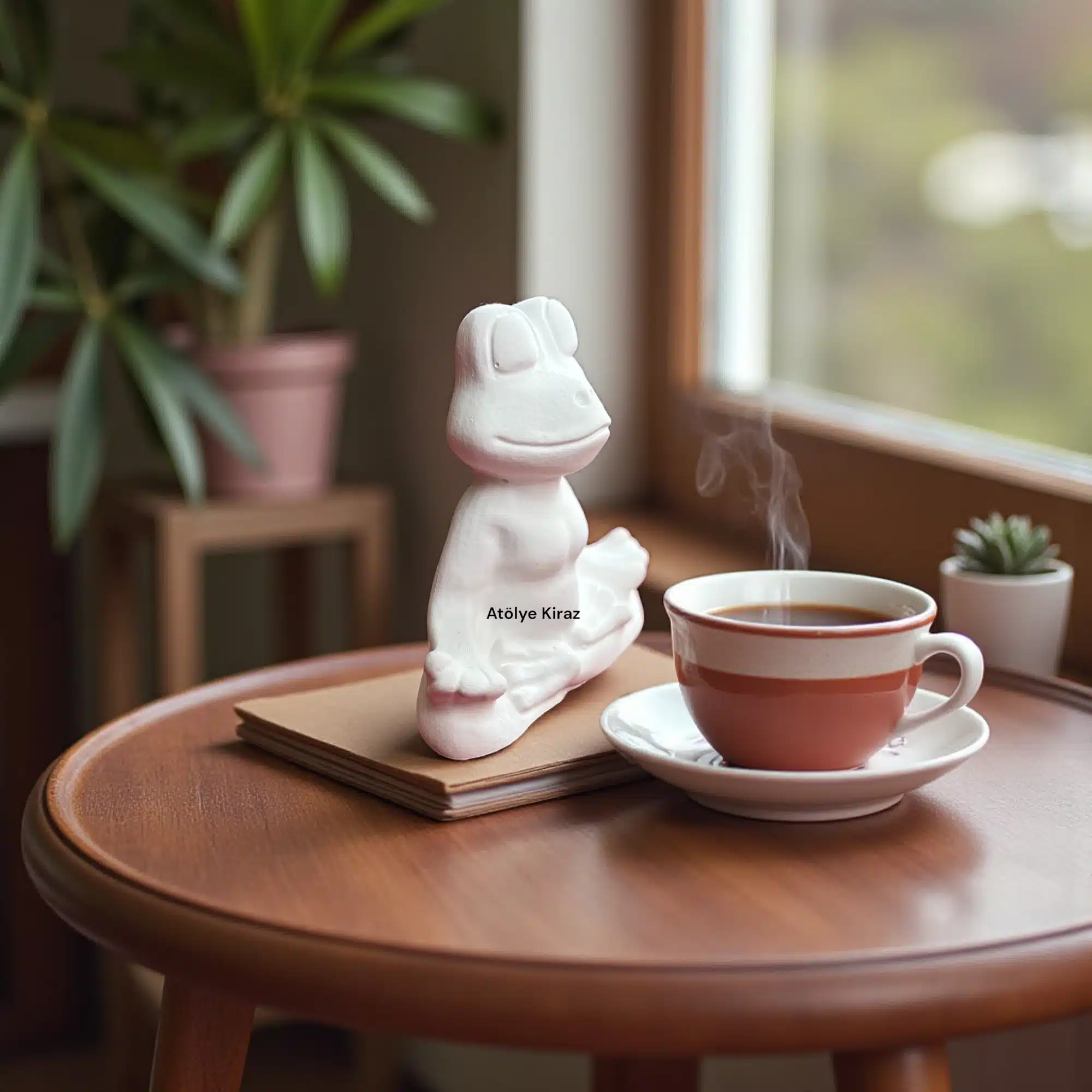 Meditasyon Kurbağası Heykeli : Boyanabilir Yoga Temalı Dekor 5 Meditasyon Kurbağası Heykeli : Boyanabilir Yoga Temalı Dekor