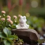 Meditasyon Kurbağası Heykeli : Boyanabilir Yoga Temalı Dekor