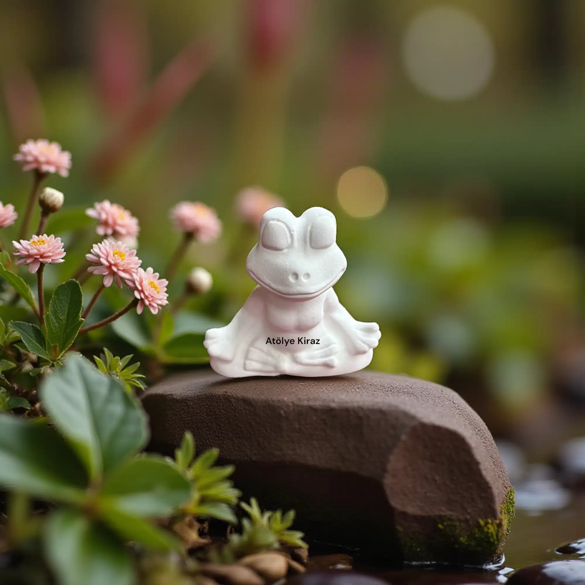 Meditasyon Kurbağası Heykeli : Boyanabilir Yoga Temalı Dekor 3 Meditasyon Kurbağası Heykeli : Boyanabilir Yoga Temalı Dekor