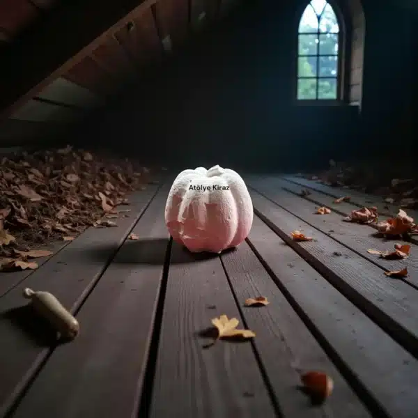 Minik Halloween Kabak Heykeli : Boyanabilir Masaüstü Dekor